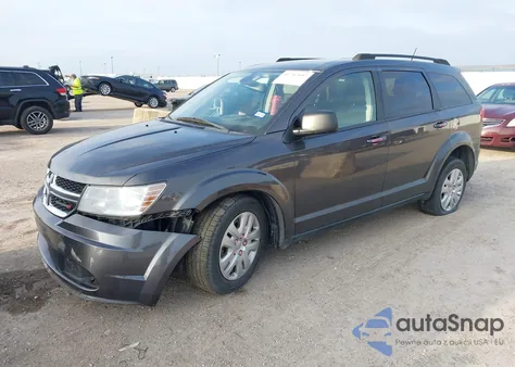 2018 Dodge Journey Se из США, поврежденный, VIN 3C4PDCABXJT385351